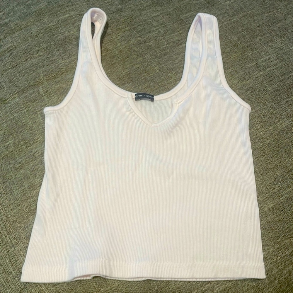 Brandy Melville light pink tank top